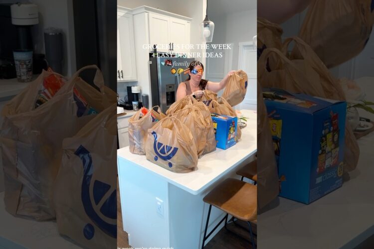 Week of dinner ideas 💡 #dinner #groceryshopping #mealideas #familydinner