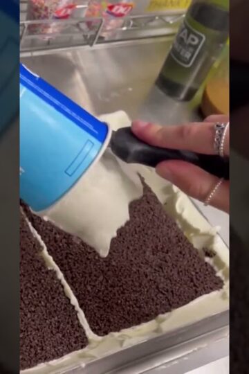 OUR BIGGEST ICE CREAM CAKE