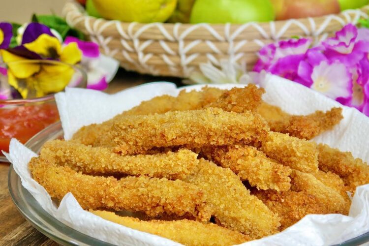 Super Easy, CRISPY and JUICY FRIED CHICKEN FINGERS | Chicken Breast Recipe | Cookingwithlil