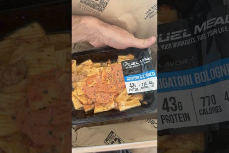 Fuel Meals unboxing - Ready to eat pre cooked meals delivered
