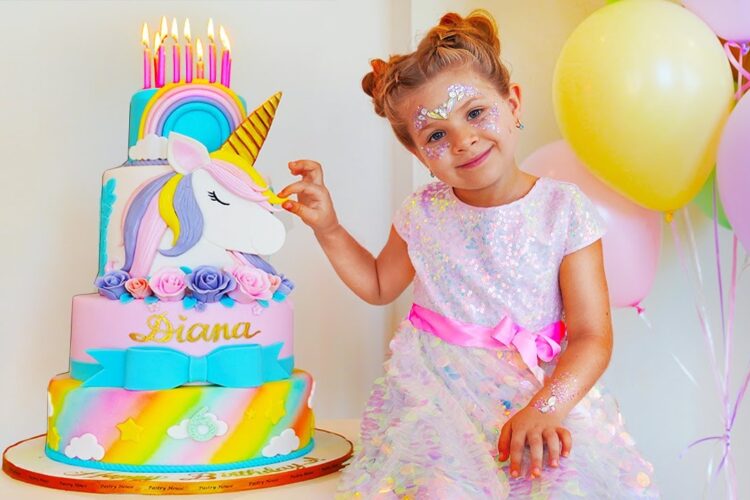 Diana & her 6th Birthday - surprises and sweets