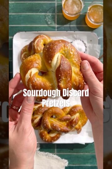 Sourdough Discard Soft Pretzels # recipe #sourdoughdiscard #pretzels