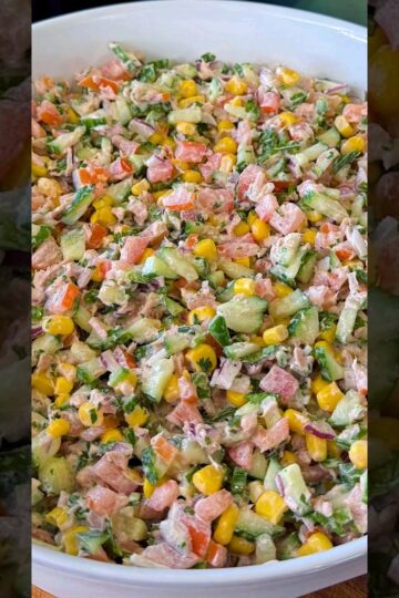 New year, New goals, with a Tasty and Healthy Tuna Salad Recipe #shorts