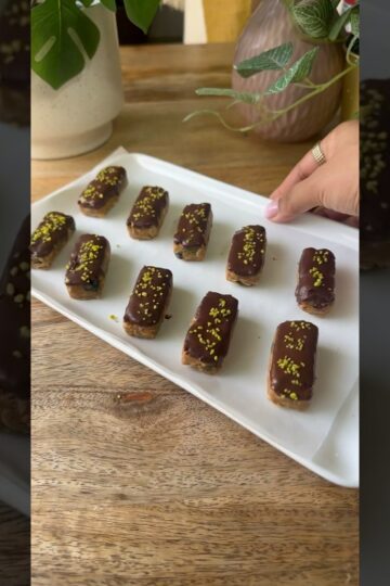 Mini Granola Bar| Ep.33 - Healthy Dessert Series #healthydesserts #granolabar #nobake