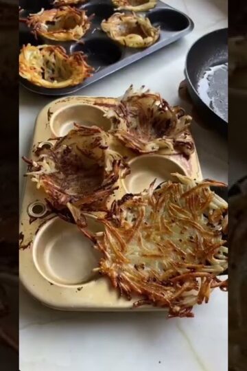How To Make Crispy Potato Bird’s Nests - Easter Side Dish Ideas