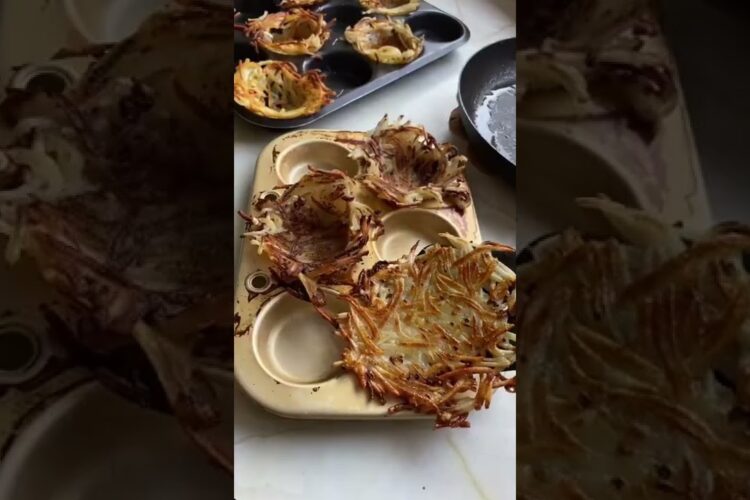 How To Make Crispy Potato Bird’s Nests - Easter Side Dish Ideas