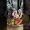 Zero waste veggie crisps #shorts