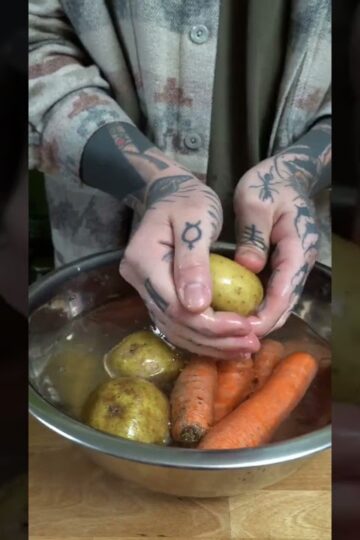 Zero waste veggie crisps #shorts
