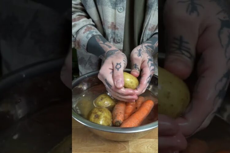 Zero waste veggie crisps #shorts