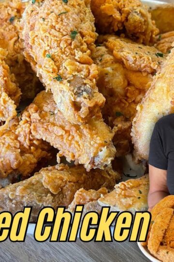 How To Make Crispy Fried Chicken!!!!!!
