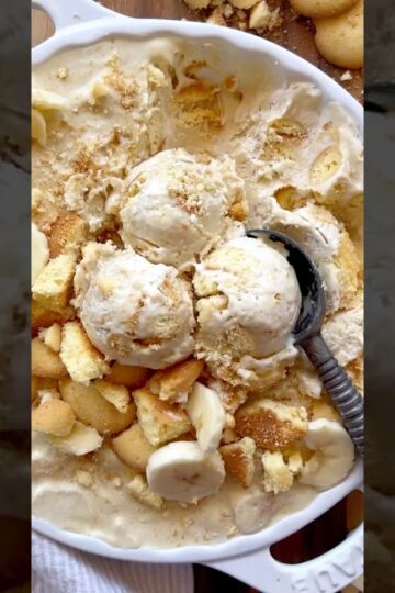 Banana Pudding Ice Cream!