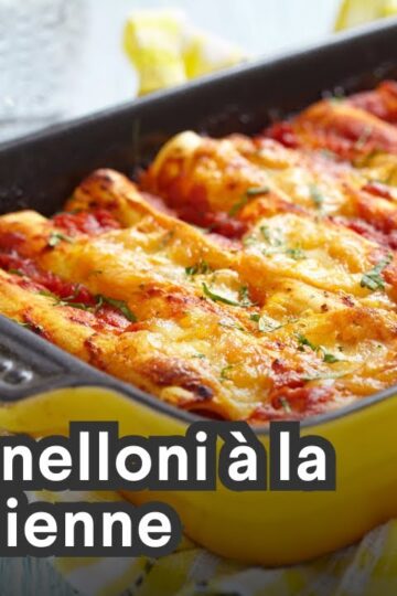 Cannelloni à la sicilienne