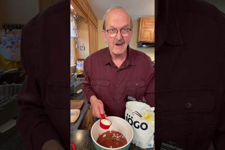 Red Velvet Cake Batter Milkshake