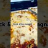 Quick & Easy Lasagna Recipe for Busy Families!! #Lasagna #FamilyMeals #easydinners