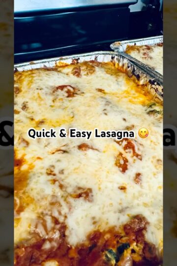 Quick & Easy Lasagna Recipe for Busy Families!! #Lasagna #FamilyMeals #easydinners
