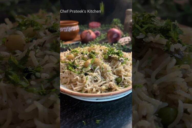 Matar Pulao 🫛 🍚🫛 #pulao #pulaorecipe #pulaoincooker #dinner #dinnerrecipe #lunchrecipe #ricerecipes