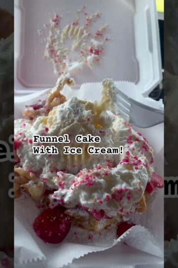 FUNNEL CAKE!#funnelcake #sweets