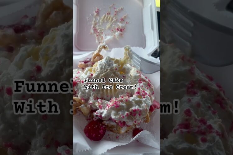 FUNNEL CAKE!#funnelcake #sweets