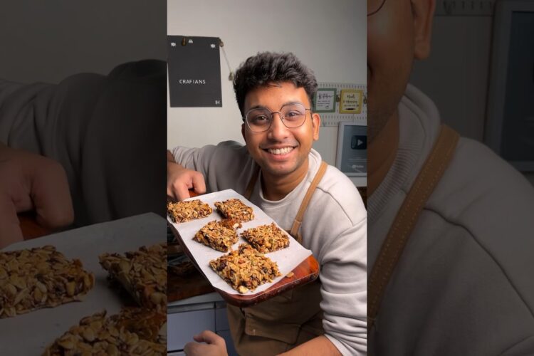 Make Granola Bars at Home with this Easy Recipe ❤️😮