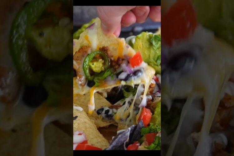 Blackstone Betty's Loaded Nachos will be a hit at your next gathering.