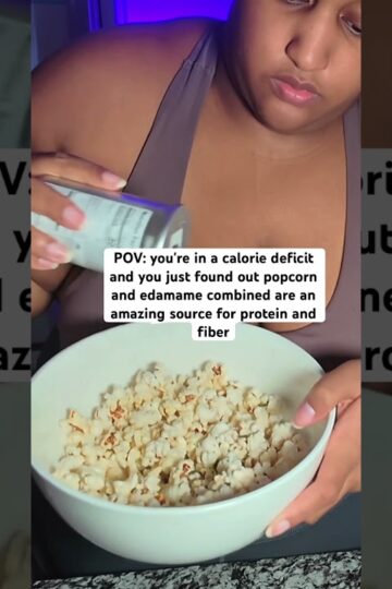 Popcorn is great for your calorie deficit #food