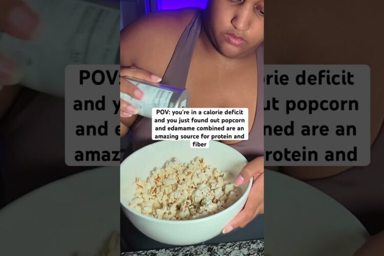 Popcorn is great for your calorie deficit #food