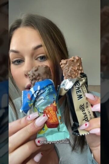 Barebells Caramel Cashew vs. Alani Caramel Crunch👀💪🏼 #proteinbar #proteinrecipes #healthydessert