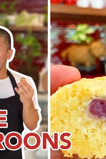 UBE CHEESE MACAROONS