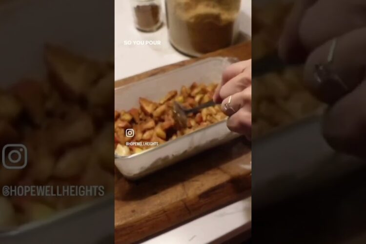 Sourdough Apple Crisp Bread