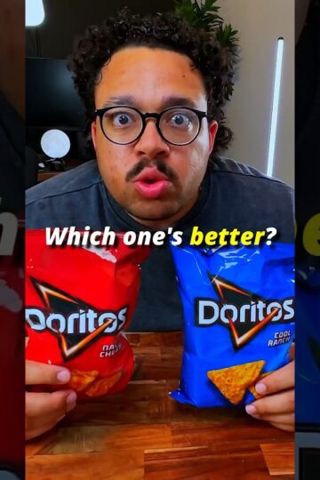 RED DORITOS VS BLUE DORITOS!🌽