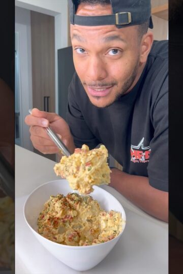 “Who made the potato salad?”…I did!! #cookout #potatorecipe #potatosalad
