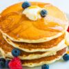 Easy Fluffy Homemade Pancakes Recipe