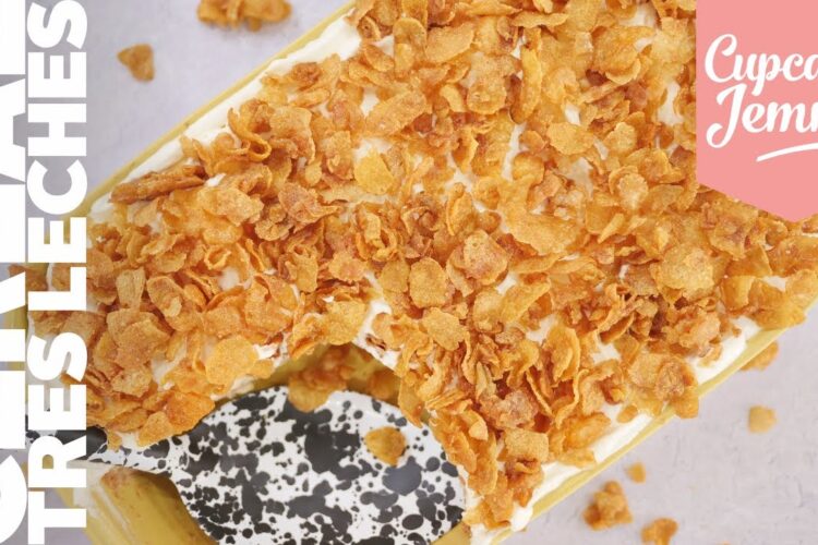 Cereal Milk Tres Leches Cake Recipe | Even Better than the Original?! | Cupcake Jemma
