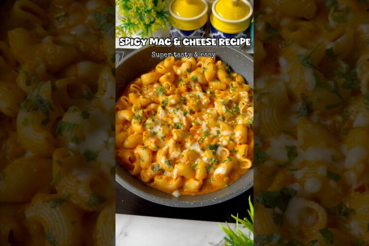 Ye wali spicy mac & cheese ki recipe try karo aaplog😍 #ytshort #recipe #ytviral #pasta #subscribe
