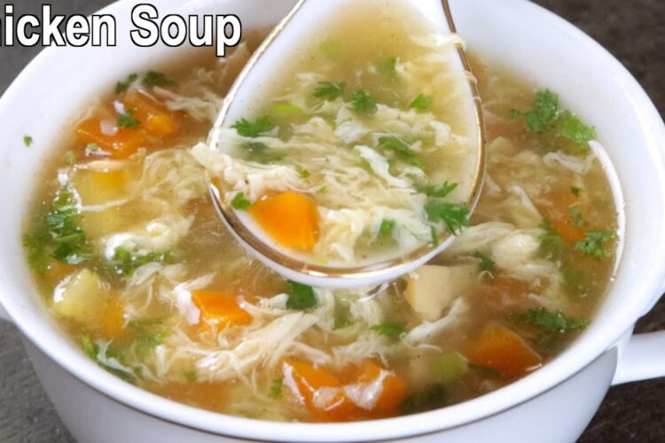 Delicious Chicken Vegetable Soup | How to Make Chicken Soup at Home