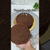 Eggless Chocolate Cake | How to make Chocolate Sponge Cake | #shorts #youtubeshorts #chocolatecake