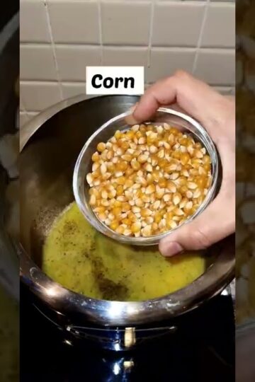 Try Theater Wale Popcorn in Pressure Cooker 🍿🍿🍿