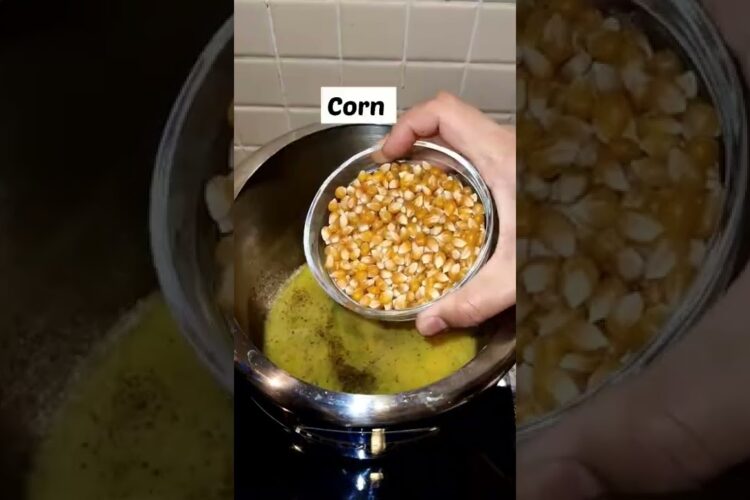 Try Theater Wale Popcorn in Pressure Cooker 🍿🍿🍿