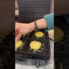 UPGRADE Your Pre-Cooked Polenta with this ONE Hack! #shorts #waffles