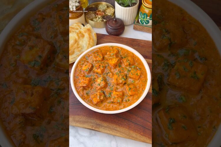 Paneer Lababdar Recipe😍 #shorts #paneer #trending #viralvideo