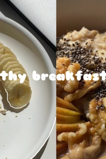 5 HEALTHY BREAKFAST IDEAS | sweet | aesthetic | addictive 🥞🍞