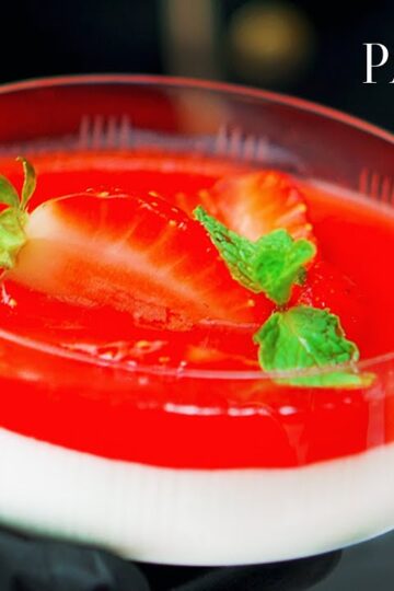 Panna Cotta recipe | How To Make Strawberry Panna Cotta