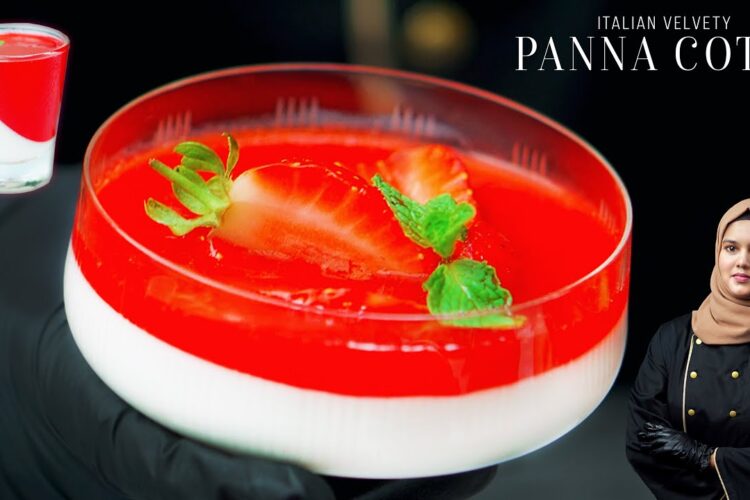 Panna Cotta recipe | How To Make Strawberry Panna Cotta