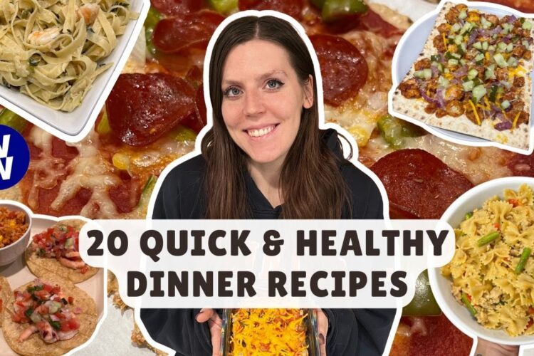 20 Healthy Dinner Recipes That Helped Me Lose 70 lbs | Quick & Easy Recipes | WeightWatchers Points