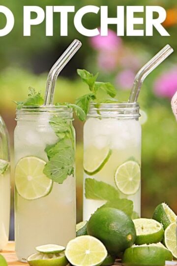 Mojito Recipe | How To Make | BEST Large Batch Party Pitcher