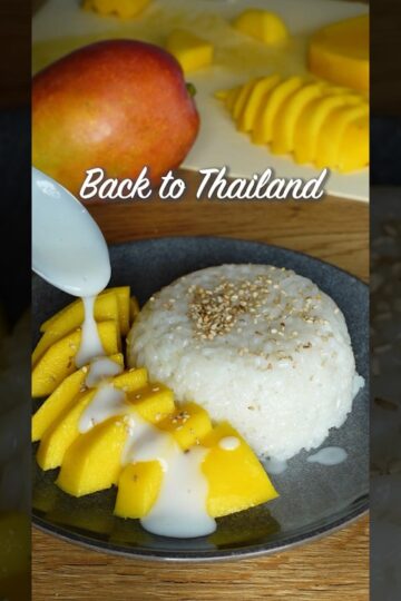 Mango sticky rice 🥭🇹🇭