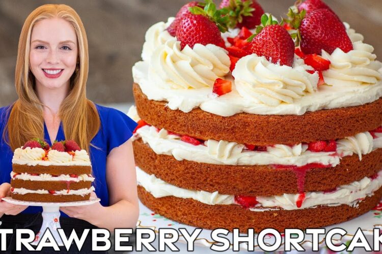 The Best Strawberry Shortcake Cake Recipe | Easy, Simple, Delicious!