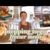 Filling My Freezer With Ready-To-Go-Meals To Make My Life Easier