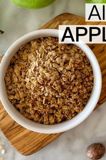 AIR FRYER APPLE CRISP