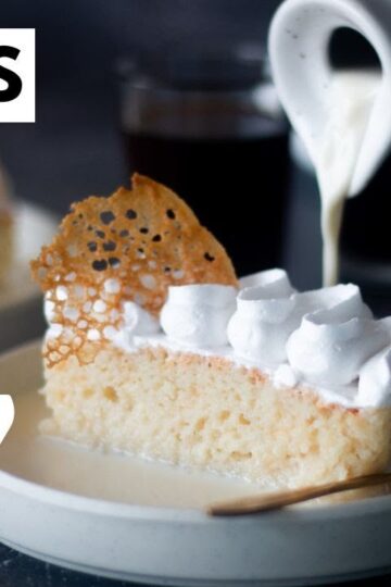 Eggless Tres Leches Cake Recipe - Milk Cake